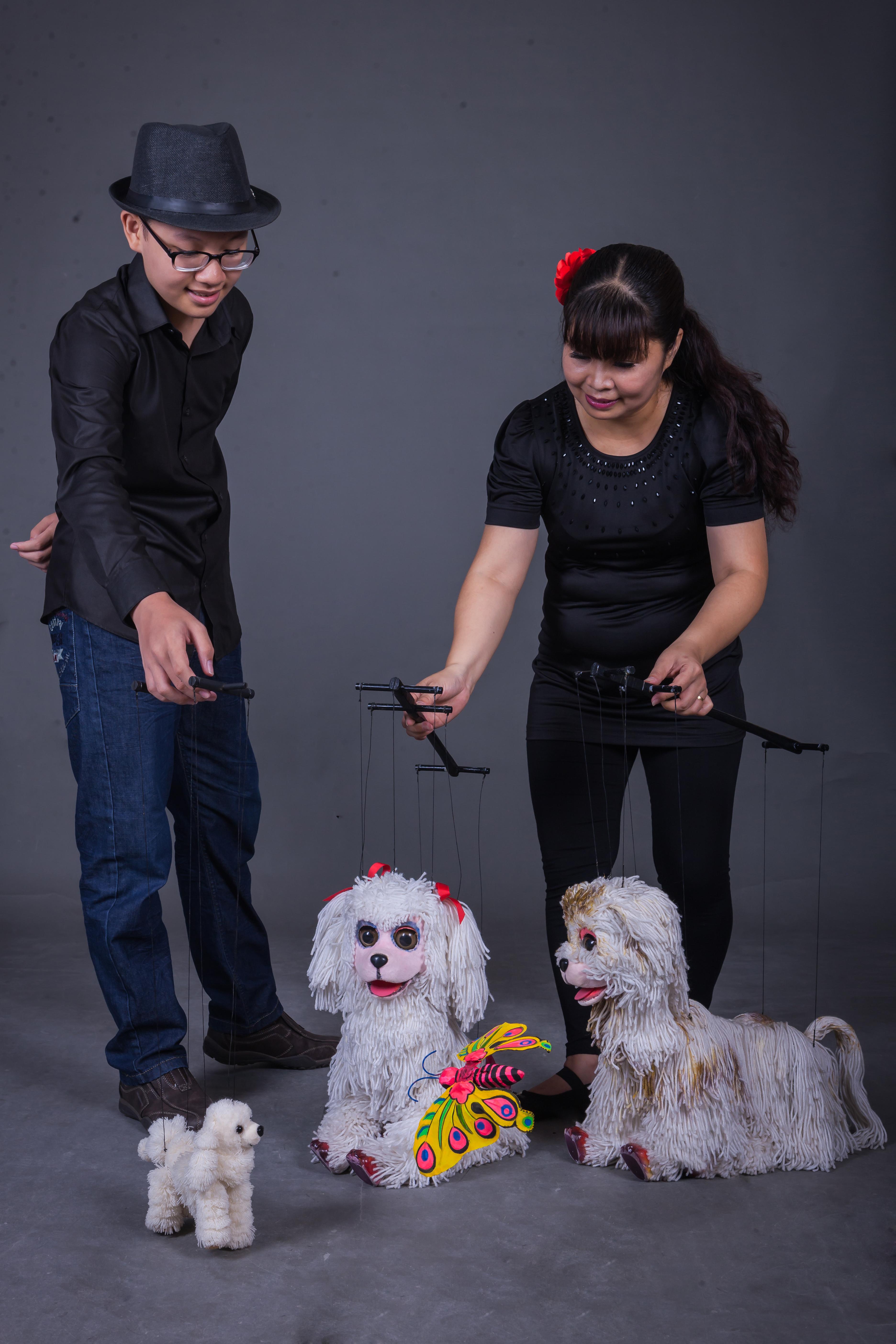 Nghệ sĩ độc diễn rối dây duy nhất ở Việt Nam